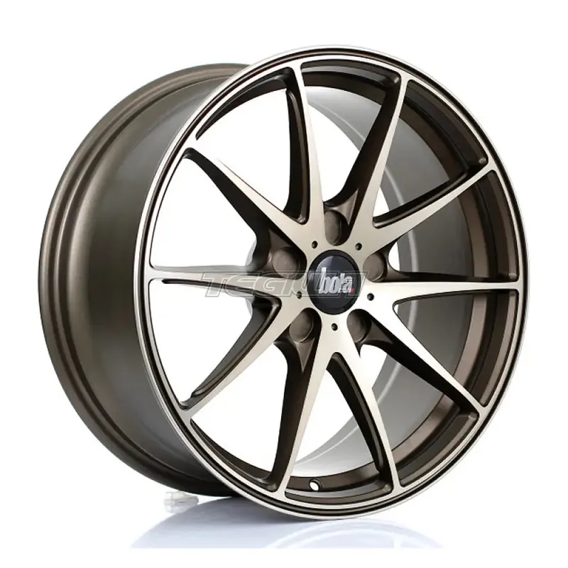BOLA B9 Alloy Wheel 18x8 5x115 ET30 To 45 72.6mm CB Hyper Bronze Exclusive Offer
