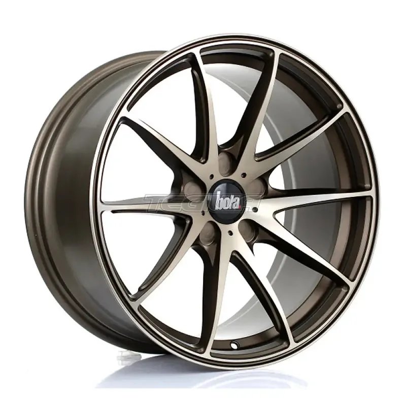 In Demand BOLA B9 Alloy Wheel 18x9 5x108 ET30 To 45 72.6mm CB Hyper Bronze