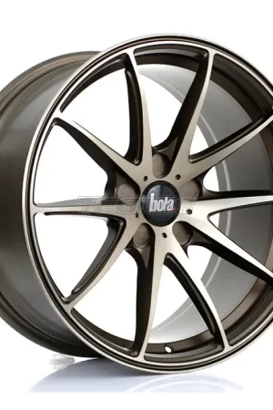 BOLA B9 Alloy Wheel 18x9 5x118 ET30 To 45 72.6mm CB Hyper Bronze Cheap
