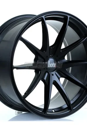 Hot Deal BOLA B9 Alloy Wheel 18x9 5x105 ET30 To 45 72.6mm CB Matt Black