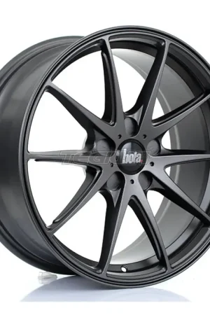 Brand New BOLA B9 Alloy Wheel 18x8 5x98 ET30 To 45 72.6mm CB Matt Gunmetal