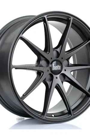 BOLA B9 Alloy Wheel 18x8 5x108 ET30 To 45 72.6mm CB Matt Gunmetal Exclusive