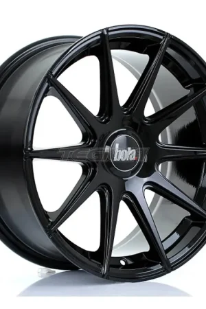 BOLA CSR Alloy Wheel 17x8 5x128 ET35 To 45 72.6mm CB Gloss Black Hassle-Free Returns