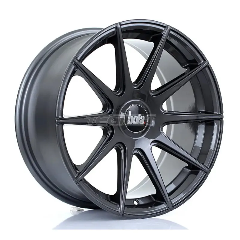 BOLA CSR Alloy Wheel 17x8 5x118 ET35 To 45 72.6mm CB Gloss Gunmetal Viral