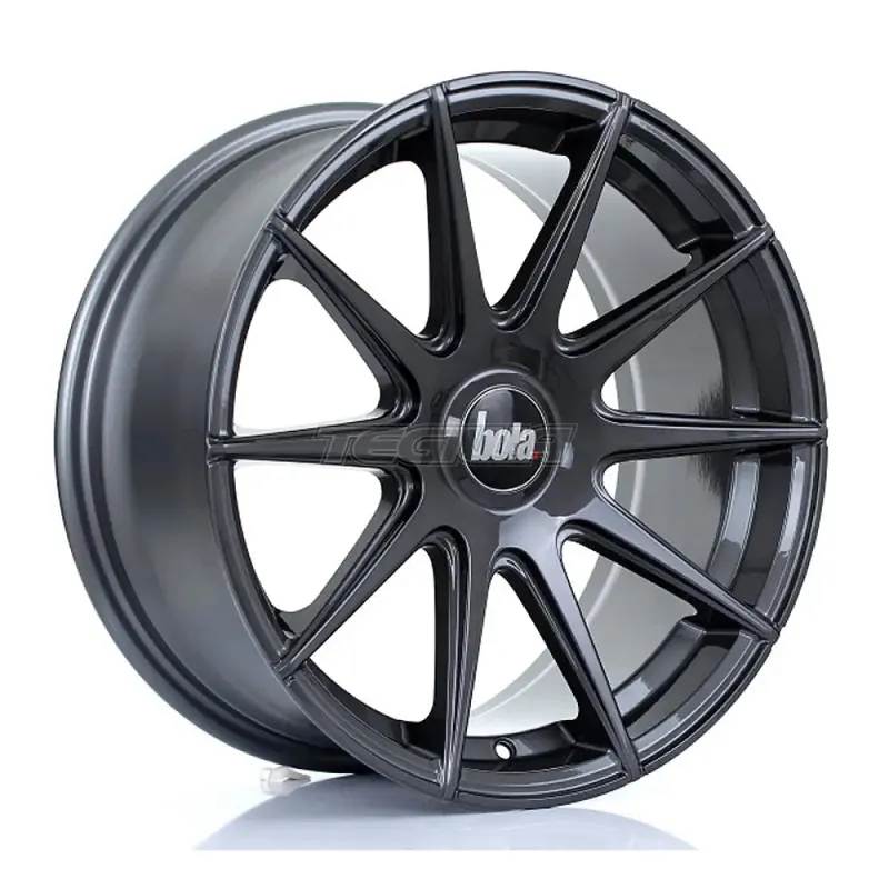 BOLA CSR Alloy Wheel 17x8 4x114 ET35 To 45 72.6mm CB Gloss Gunmetal Time-Limited