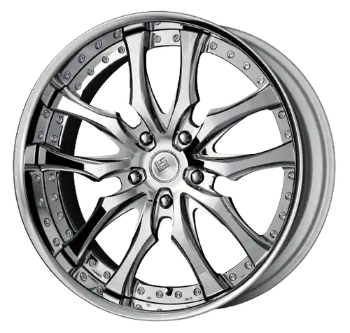 New Release Work Ls Paragon Suv 5x150 22x9.5+0 A Disk Super Chrome