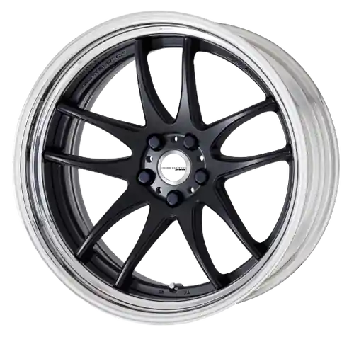 Flash Sale Work Cr 2P 5x108 18x10.5 +0 Matte Black