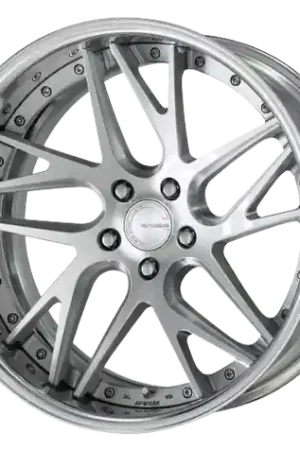 Work Gnosis Cvx 5x120 20x9.5+45 H Disk Brush Silver Clear Brand New