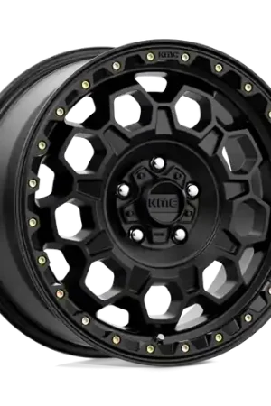 Low Price KMC KM545 TREK 5X114.3 17X8 +35 SATIN BLACK