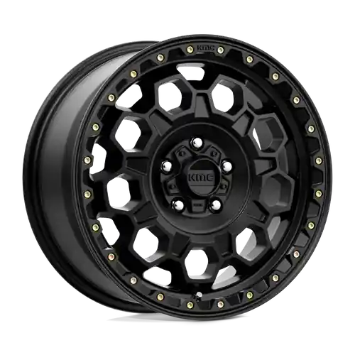 Low Price KMC KM545 TREK 5X114.3 17X8 +35 SATIN BLACK