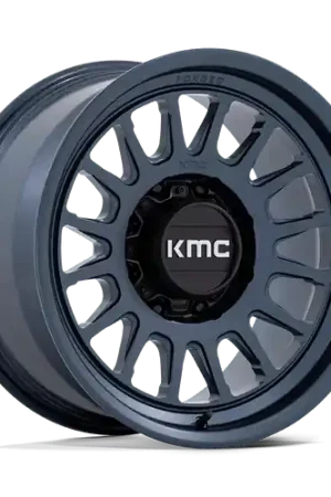 KMC KM452 IMPACT FORGED MONOBLOCK 8X170 18x9 +18 METALLIC BLUE Clearance