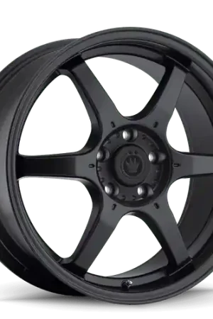 Konig Backbone 5x114.3 16x7+40 Matte Black Milling Logo on Spoke Don’t Miss Out