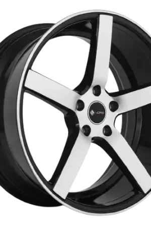 Vors TR5 5x120 18x9  +35 Black Machined Face Limited Edition