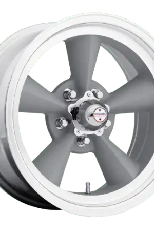 American Racing Vintage VN309 TT O 5X114.3 15X8.5 -24 VINTAGE SILVER W/ MACHINED LIP Hassle-Free Returns