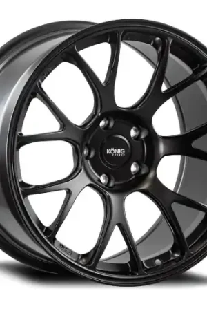 Konig Forged F1M 5X120.65 18x10+58 Satin Charcoal Knurled Bead Last Chance