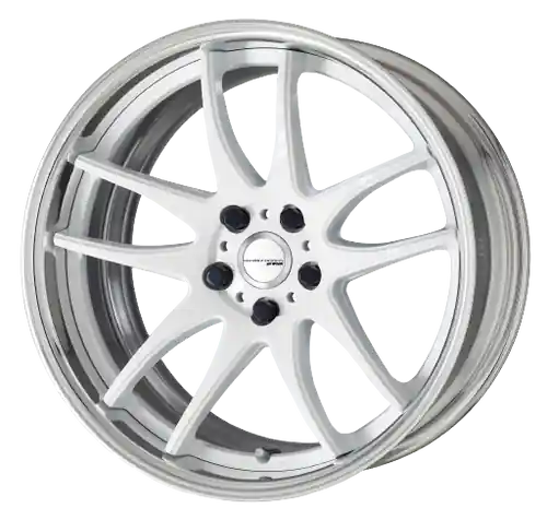 Work Cr 2P 5x115 20x12.5 +0 Gloss White Budget