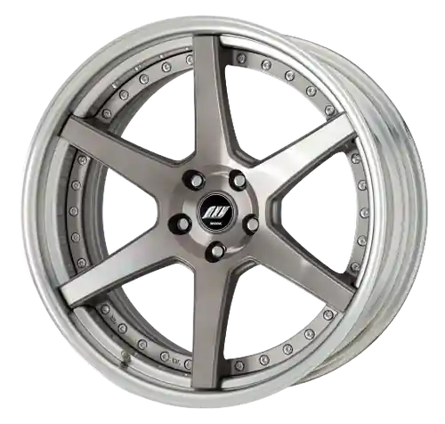 Work Zeast St1 5x108 18x8.5+12 R Disk Transparent Grey Polish Low Price