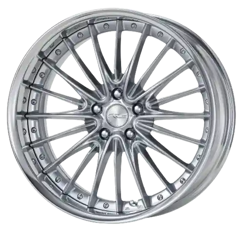 Work Schwert Regnitz 5x114.3 19x7.5+22 O Disk Silky Rich Silver Next Day Delivery