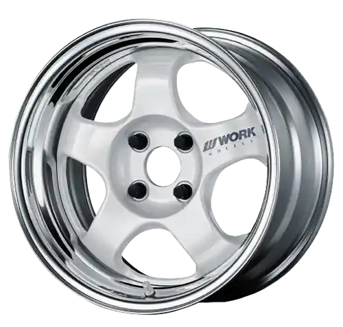 Work Meister S1 2P 5x120 15x8.5+12 O Disk White Save Now