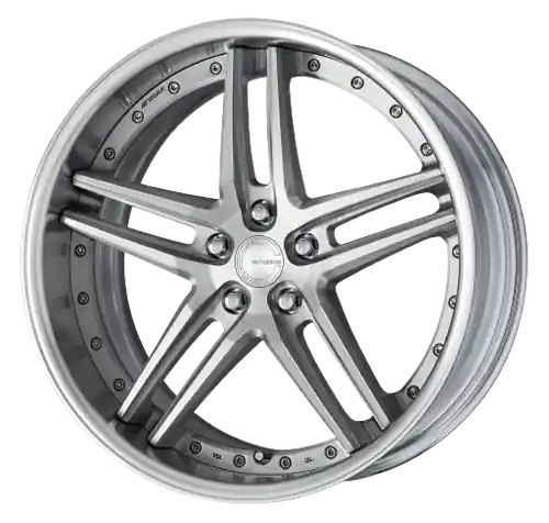 Work Gnosis Gr205 5x120.65 21x10.5+30 W Disk Brush Silver Clear Wholesale