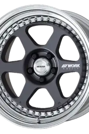 Work Meister L1 3P 5x108 18x10+44 A Disk Matte Gunmetal Free Delivery