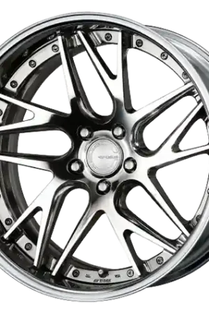 Work Gnosis Cvx 5x120.65 21x12+45 R Disk Buff Finish Brand New