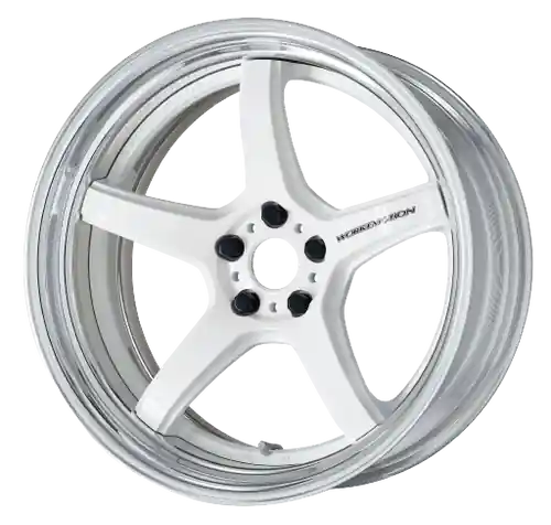 Work T5R 2P 5x115 18x10.0 +38 WHITE Limited Time