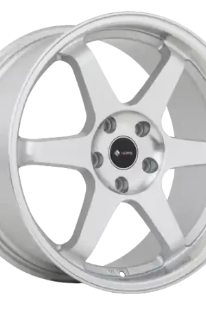 Vors TR37 5x108 18x9.5 +35 Silver Machine Face Lip Certified