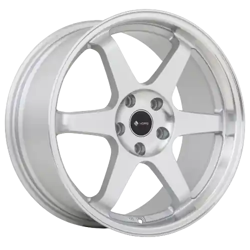 Vors TR37 5x108 18x9.5 +35 Silver Machine Face Lip Certified