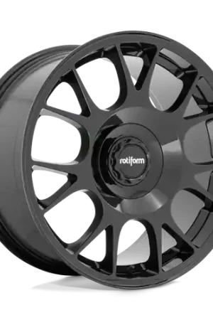 Buy Direct Rotiform 1PC R187 TUF-R 5X112/5X114.3 20X8.5 +35 GLOSS BLACK