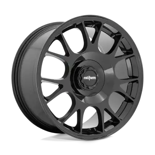 Buy Direct Rotiform 1PC R187 TUF-R 5X112/5X114.3 20X8.5 +35 GLOSS BLACK