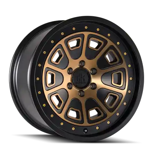 Mayhem Flat Iron 8301 6x135 18x9+0 Matte Black W/Bronze Tint While Supplies Last