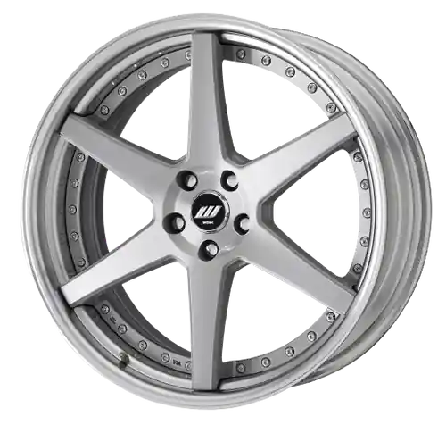 Work Zeast St1 5x112 19x10+45 R Disk Brush Silver Clear Certified