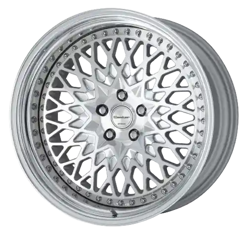 Work Gran Seeker Ccx 5x115 20x11.5+-12 R Disk Machined Silver Polish Crafted
