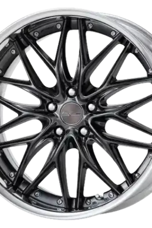 Premium Work Schwert Quell 5x100 19x12+22 O Disk Brilliant Silver Black