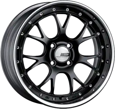 Top Pick SSR Professor MS3R 4X100 17X8.5 43 NR Disk Flat Black