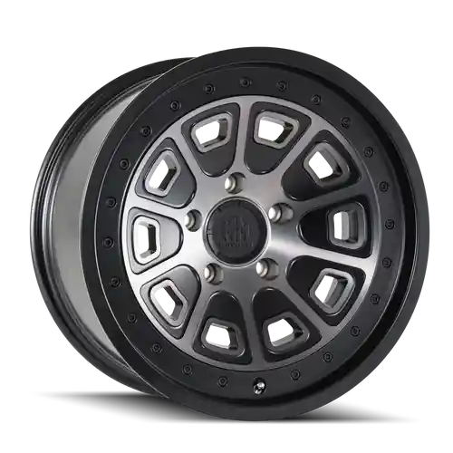 Cheap Mayhem Flat Iron 8301 6x139.7 20x9+0 Matte Black W/Dark Tint