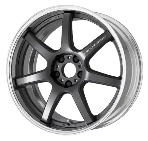 Free Delivery Work T7r 2P 5x114.3 19x10.5 +12 Matte Gunmetal