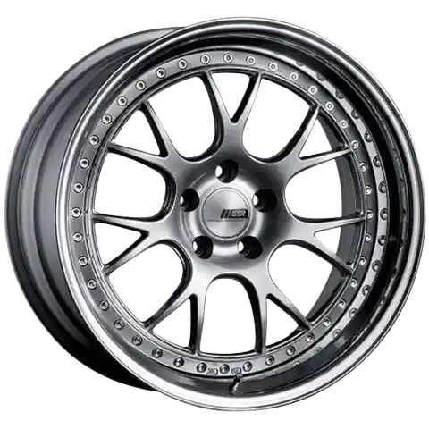 SSR Professor MS3 4X100 18X12.5+18 SL Disk Titan Silver Time-Limited