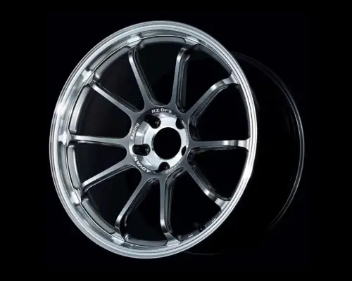 Advan Racing RZ-DF2 5x114.3 19x9.5 +38 DIAMOND CUT & HYPER PLATINUM BLACK Reduced Price