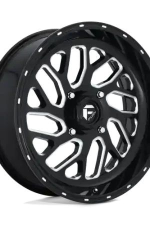 Modern Fuel UTV D581 TRITON 4X156 20X7 +13 GLOSS BLACK MILLED