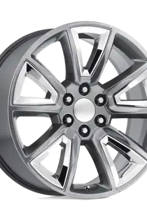 Best Choice Performance Replicas PR168 6X139.7 22X9 +24 HYPER SILVER WITH CHROME ACCENTS