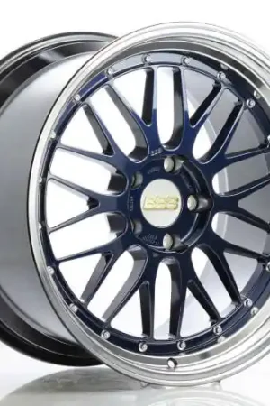 Reduced Price BBS LM 5x120 19x9.5 +22 Navy Blue / Diamond Cut Lip