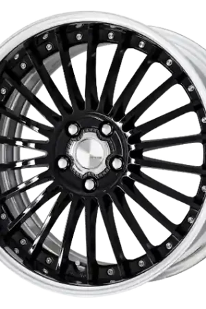 Super Sale Work Lanvec Lf1 5x114.3 19x9.5+0 A Disk Black