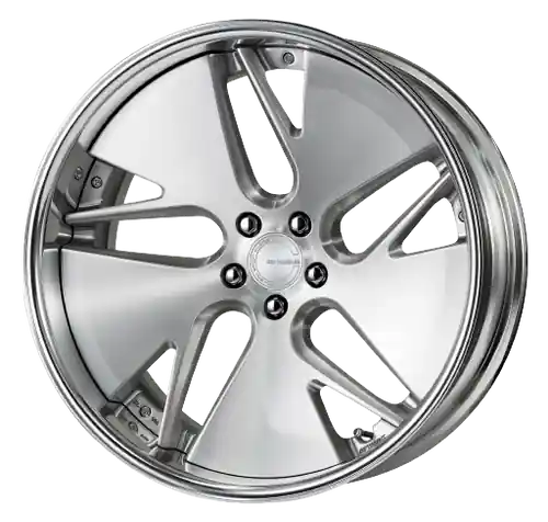 Work Gnosis Cvd 5x120.65 22x9.5+12 R Disk Brush Silver Clear Save Now