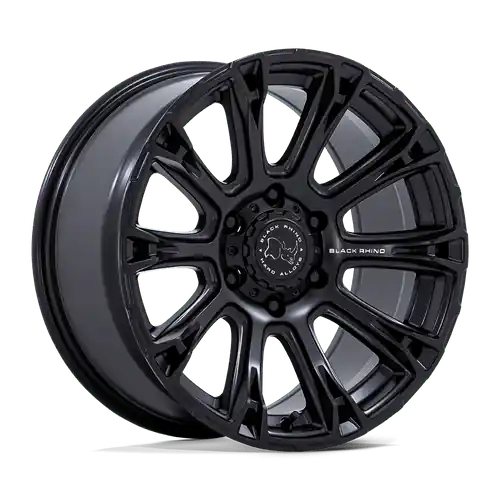 Limited Time Black Rhino Hard Alloys BR020 DIAMONDBACK 6X135 17x9 +12 MATTE BLACK