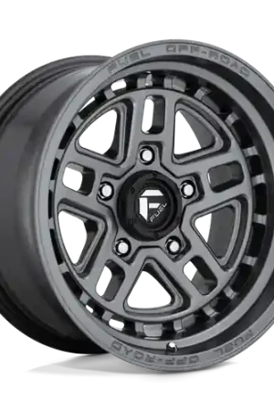 Certified Fuel 1PC D668 NITRO 5X127 17X9 -12 MATTE GUN METAL