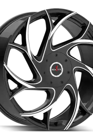 Authentic Ignite Inferno 5x114.3/5x120 24x8.5 +35 Gloss Black Milled