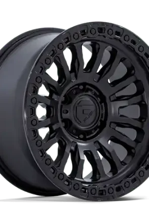 Buy Today Fuel 1PC FC857 RINCON 5X139.7 20X9 +1 MATTE BLACK WITH GLOSS BLACK LIP