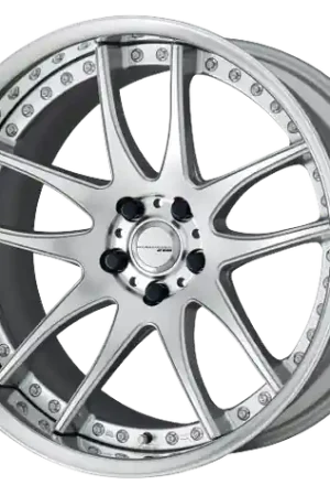 Work Emotion Cr 3P 5x108 19x7.5-16 A Disk Burning Silver Free Delivery